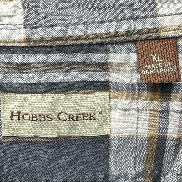 Hobbs Creek Lot of 2 Short Sleeve Casual Button Down Shirts Size XL - Picture 5 of 9